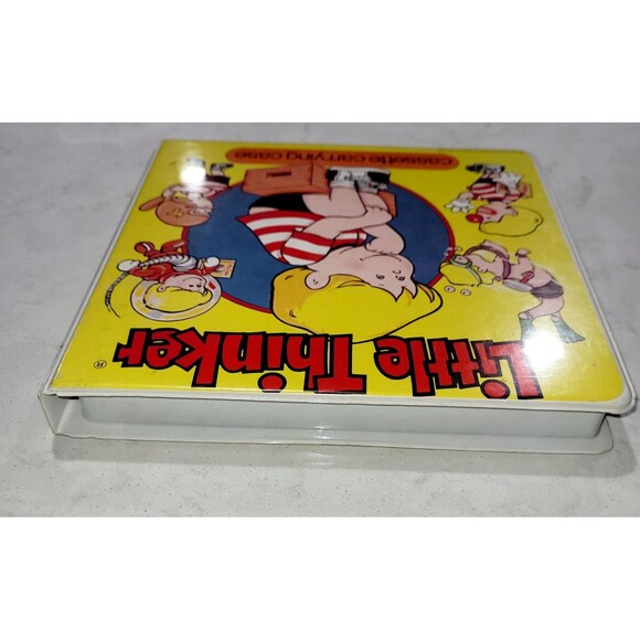 VTG 80s Little Thinker Cassette Tape Carrying Case 1983 Jerome Enterprises EUC - Picture 9 of 9